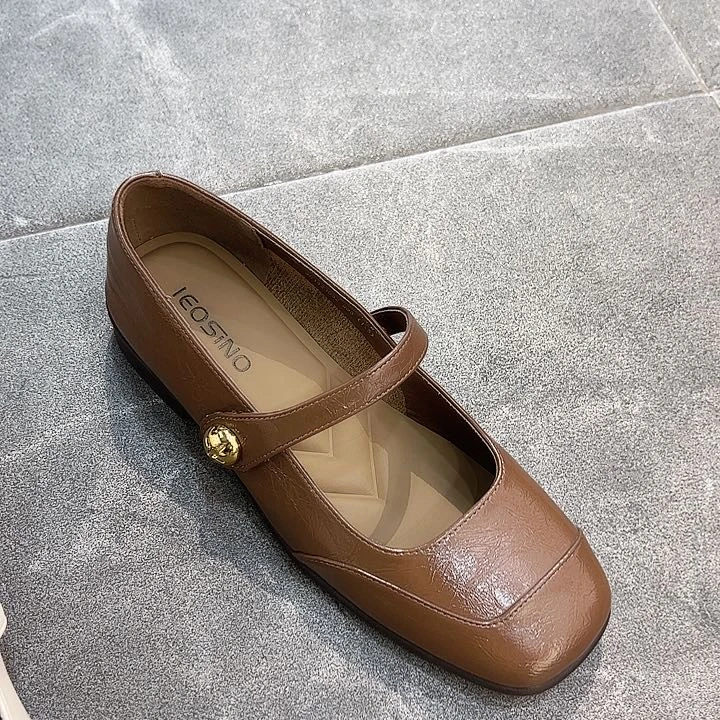 新***检单鞋361423032棕色36