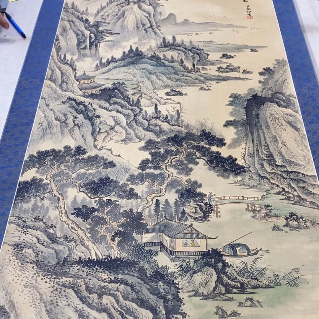 到***舟字画书画作品欣赏