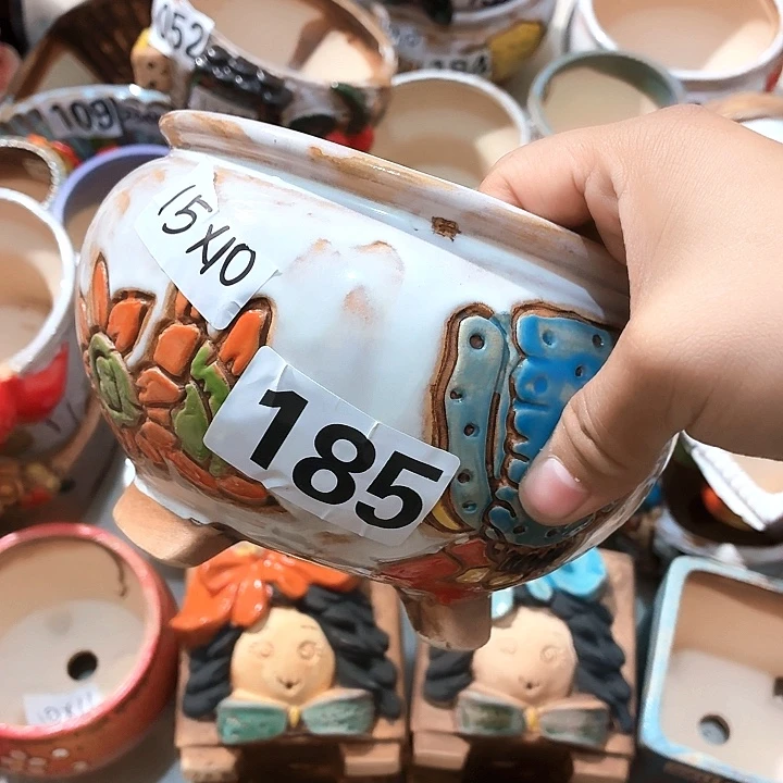 多肉花盆满15包邮