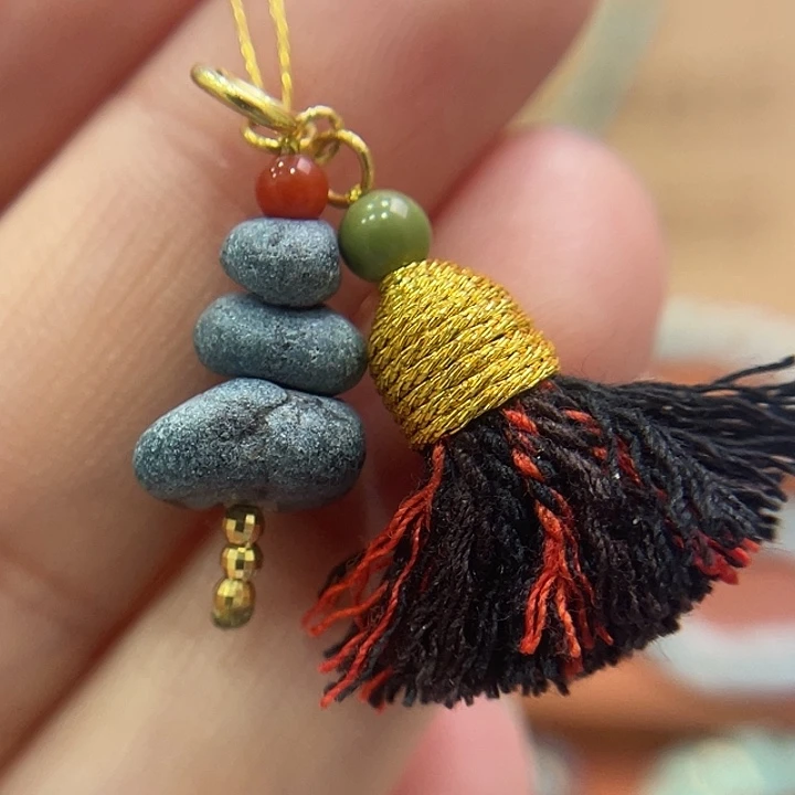 绿松石18K金镶嵌珠宝奇石