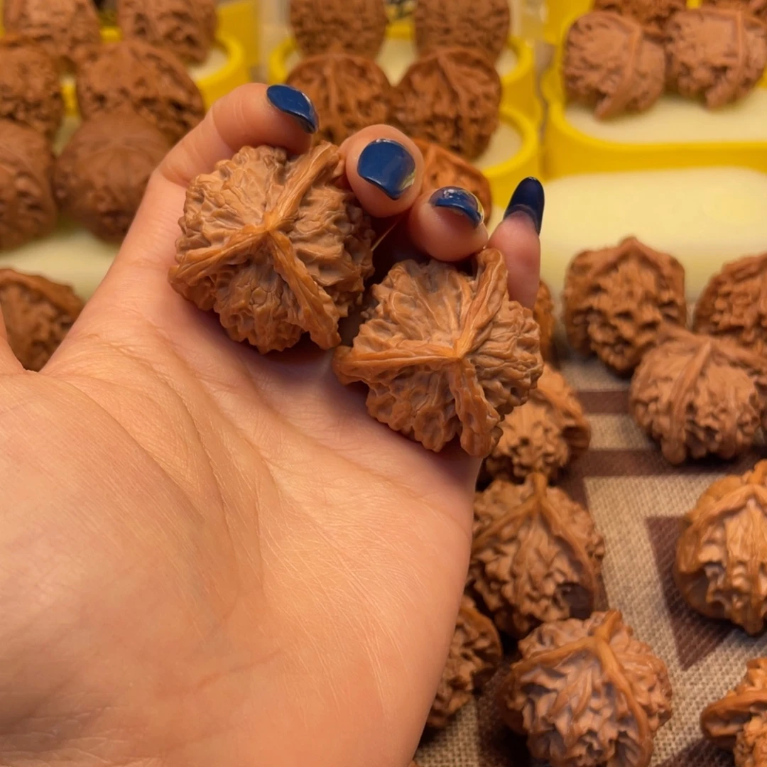 吊坠文玩核桃盘山三棱