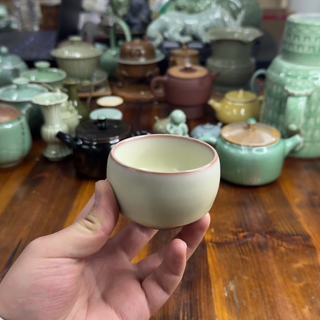 小仲龙泉青瓷微瑕8064