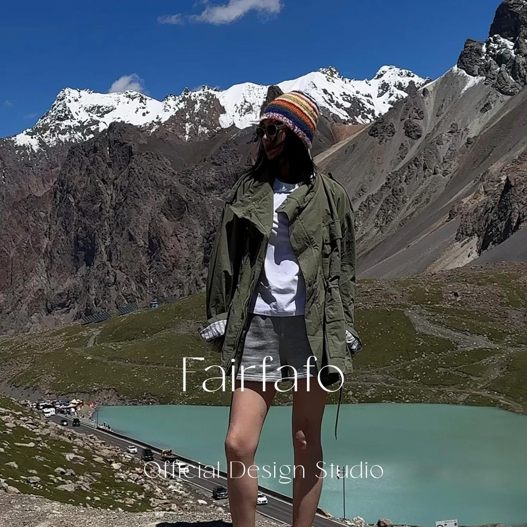 【立领复古工装风外套】ZYWT57067宽松洋气户外休闲百搭秋季新款