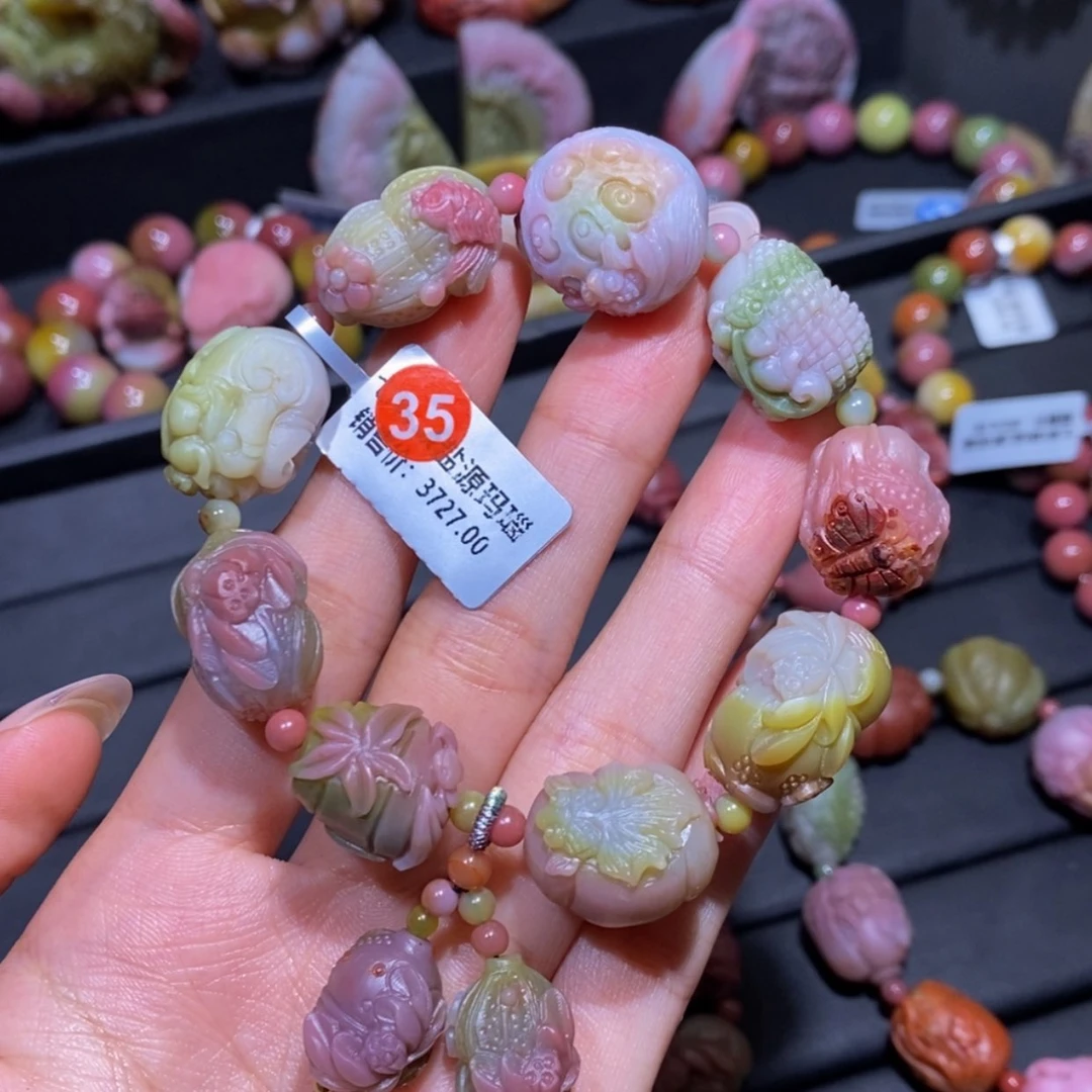 【闪购商品】玛瑙/玉髓手串未镶嵌盐源玛瑙