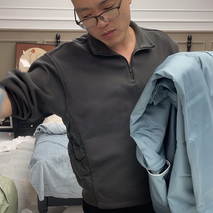 小***塞棉全棉棉全棉057加大两件套