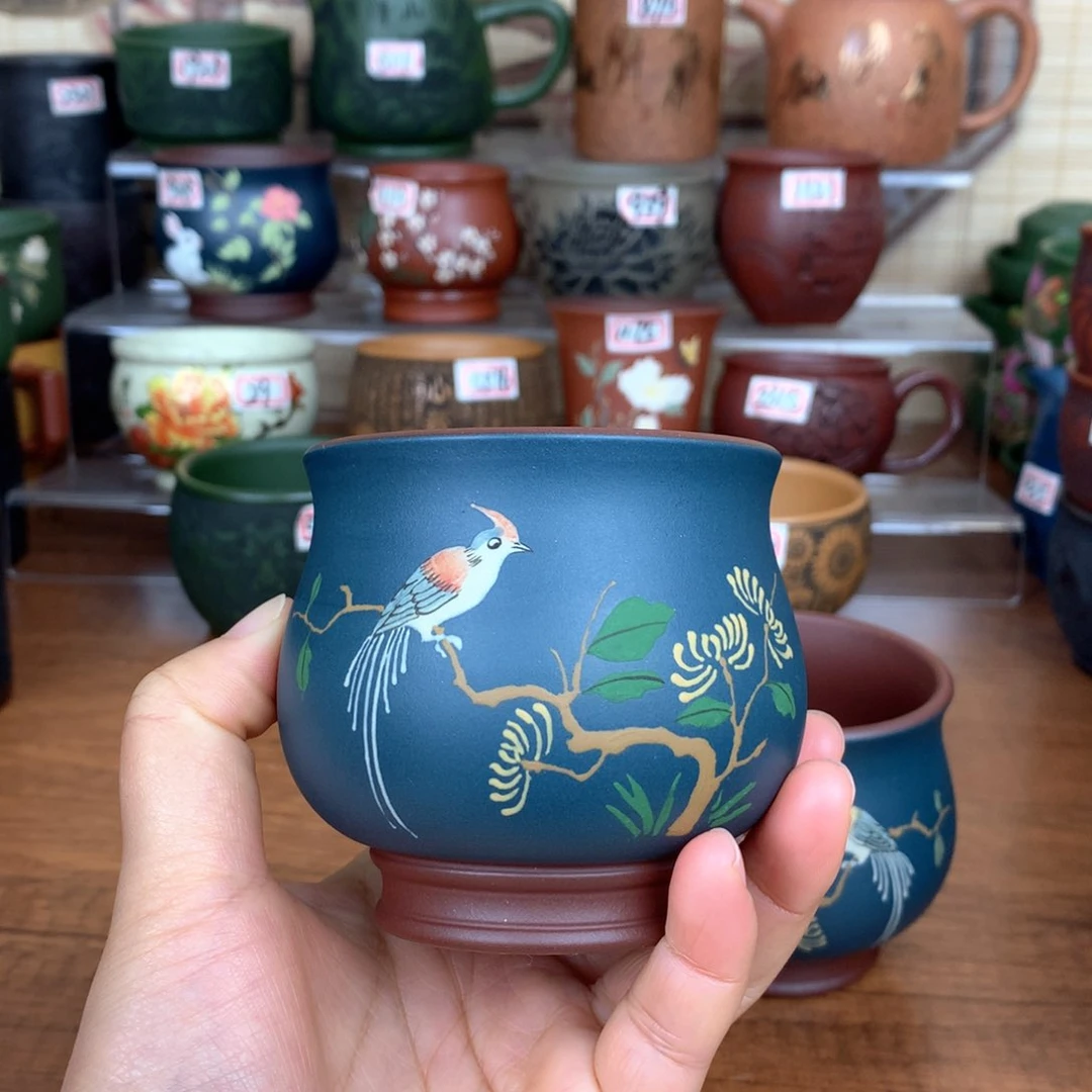 茶杯紫砂宜兴紫砂茶具