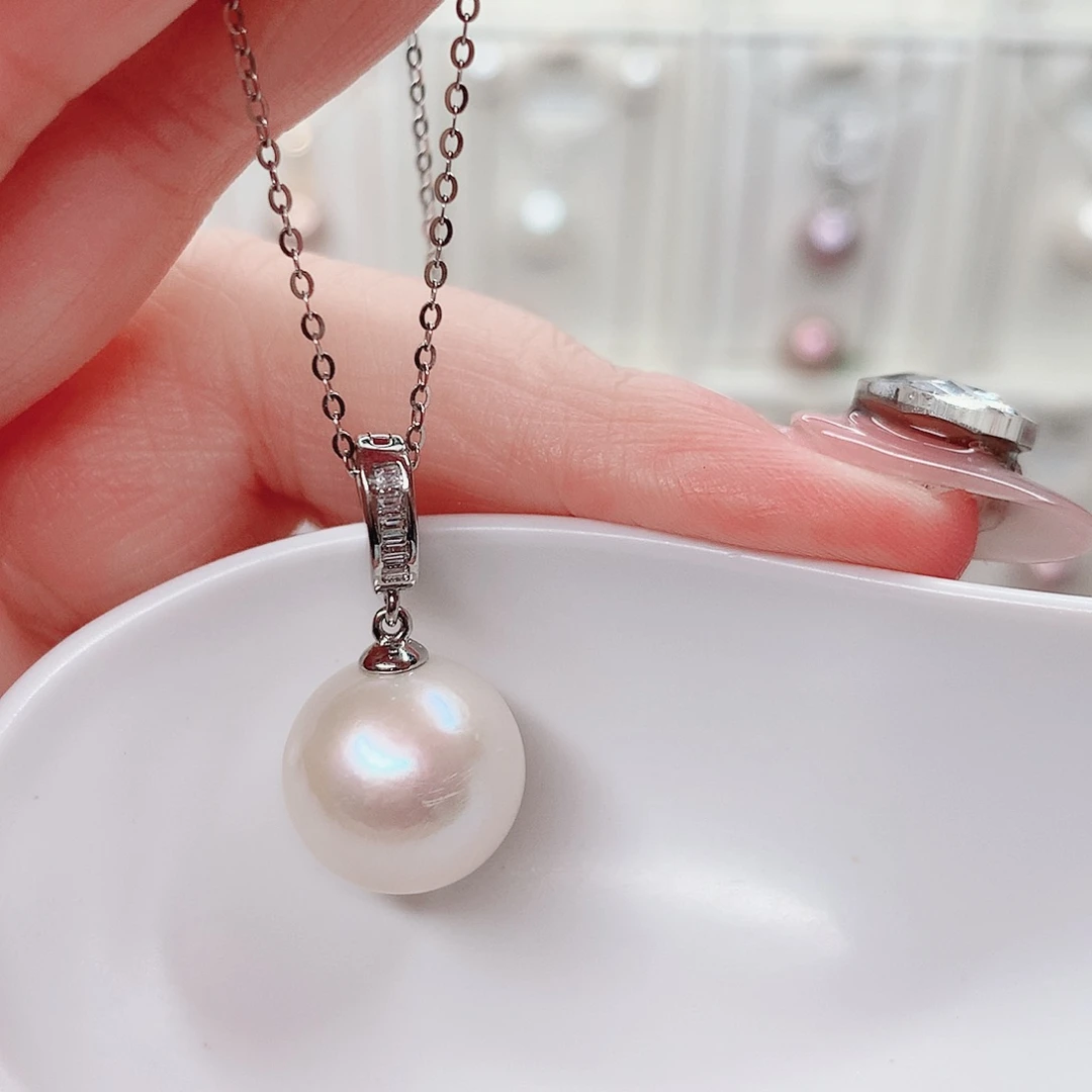 淡水珍珠合金吊坠(赠链)