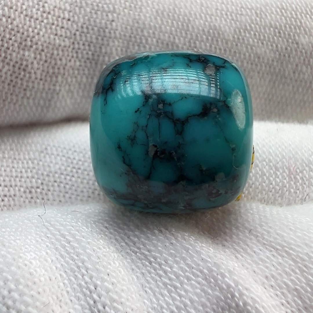 绿松石未镶嵌配饰12.8×12