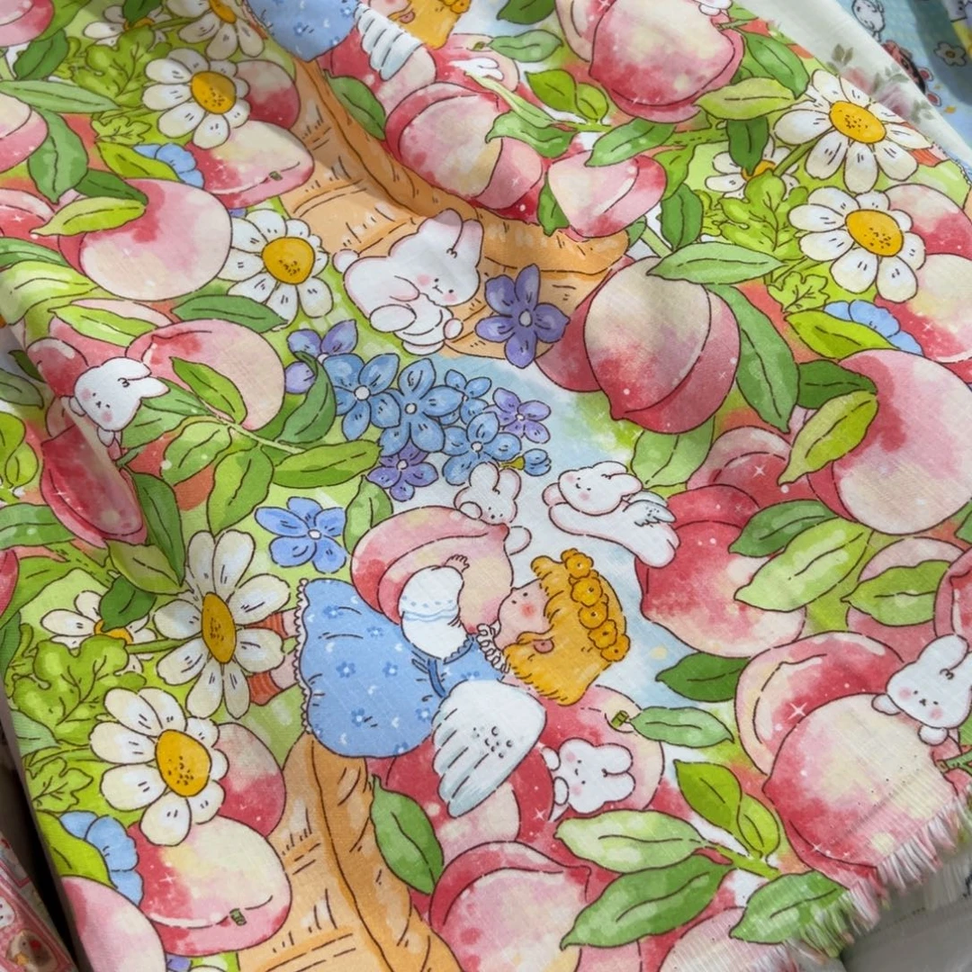 棉一米价纯棉竹节双层纱1.45宽果子E