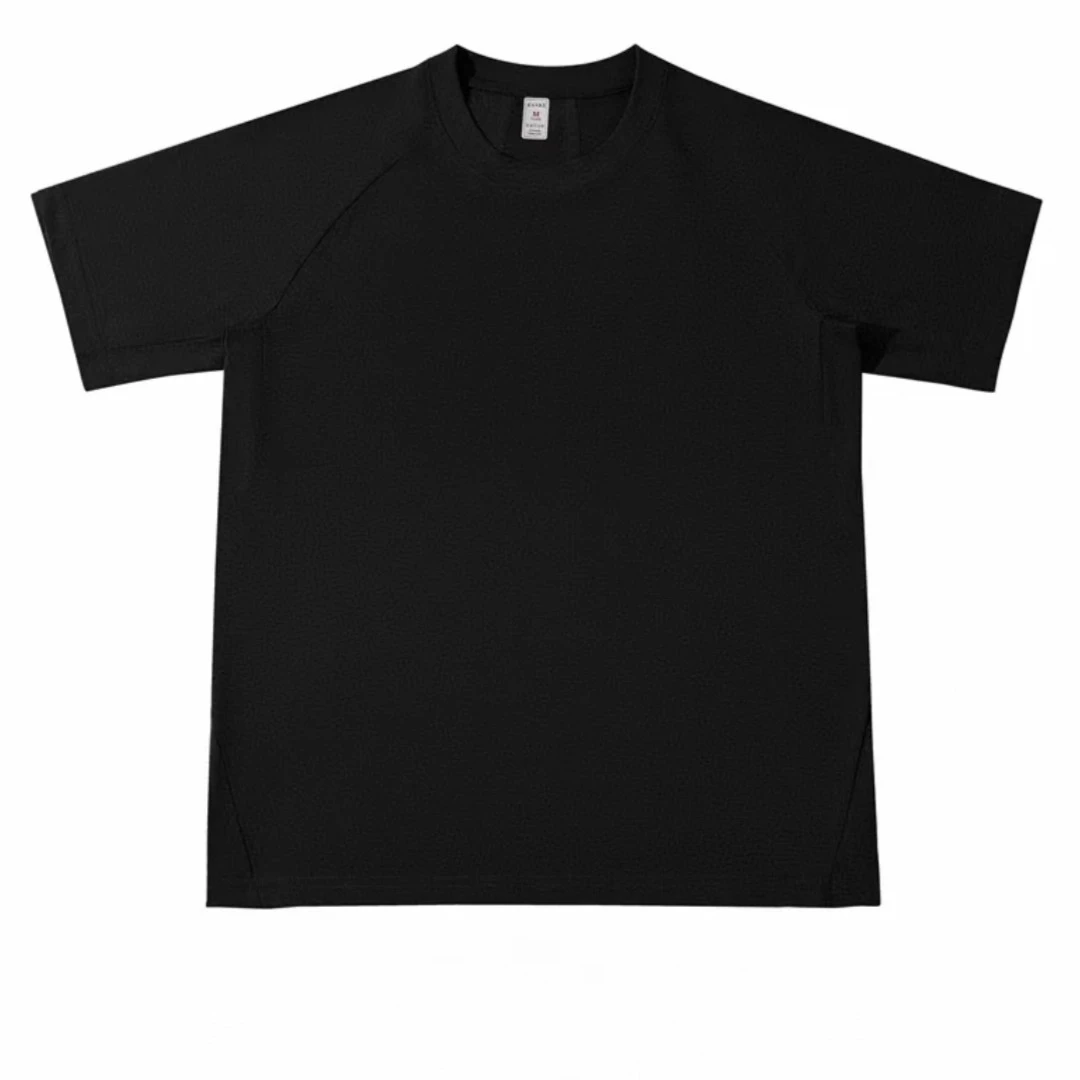 【MZ】1151夏季高奢男女同款纯棉刺绣短袖时尚休闲情侣复古百搭圆领