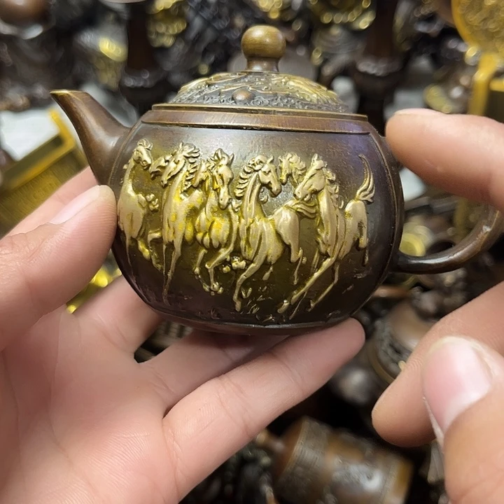 顺顺利利，铜器摆件