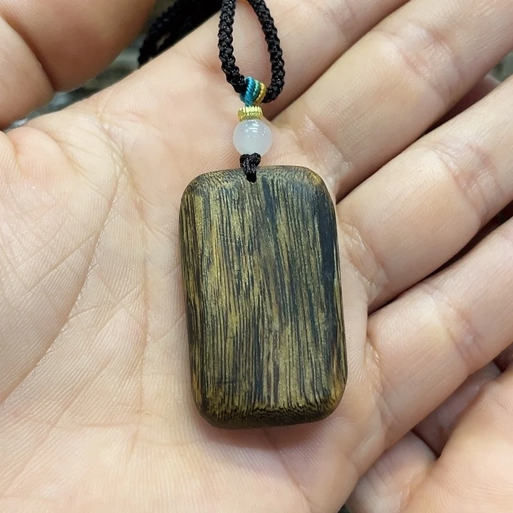 沉香吊坠奇楠挂件红油老料