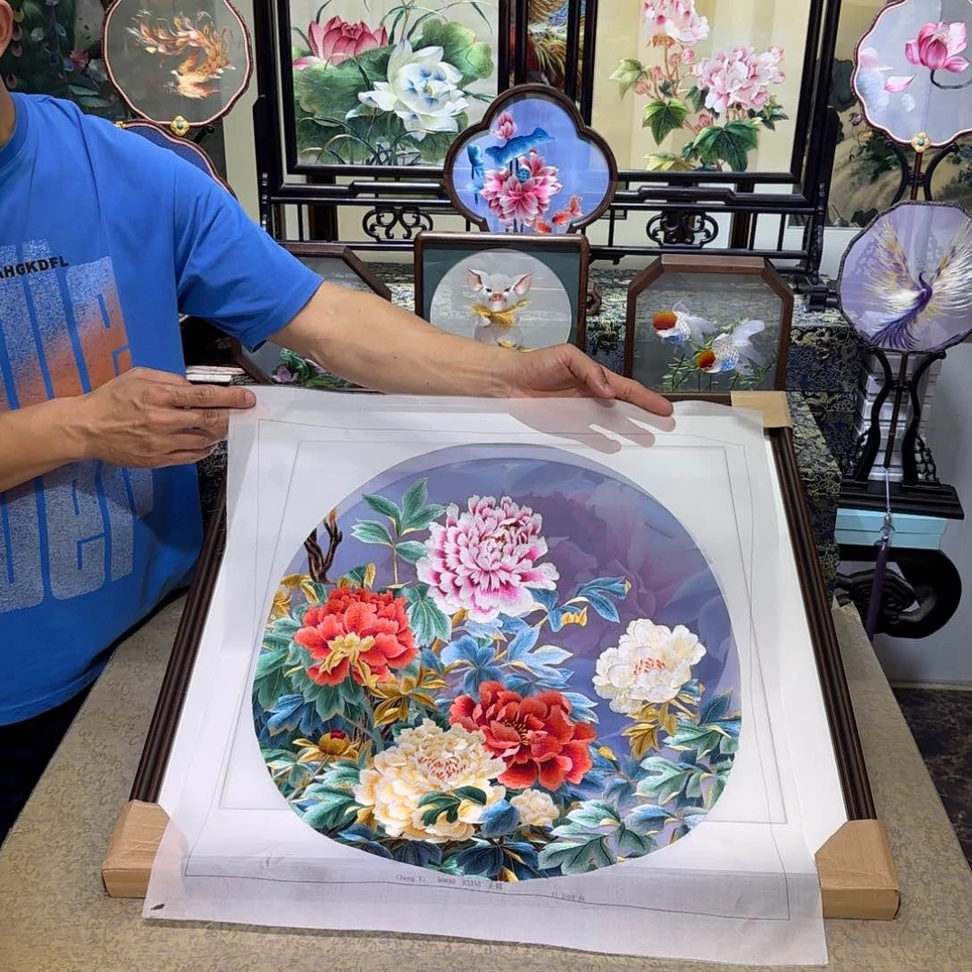 刺绣刺绣工艺精湛独特