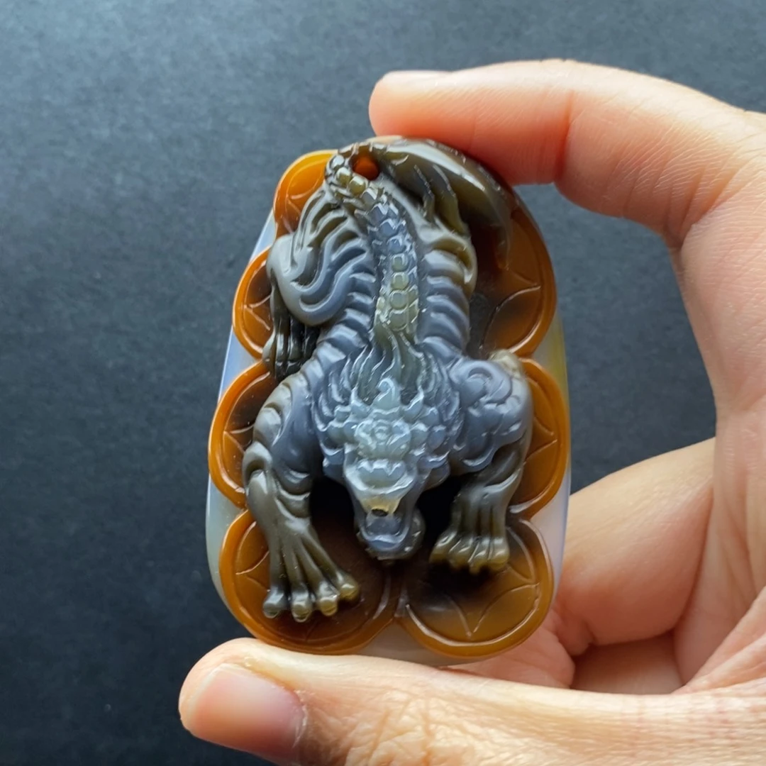 未镶嵌吊坠(不含链)玛瑙/玉髓