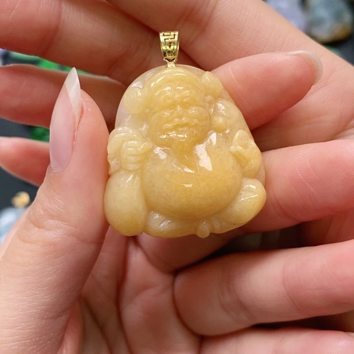 翡翠颈饰未镶嵌吊坠