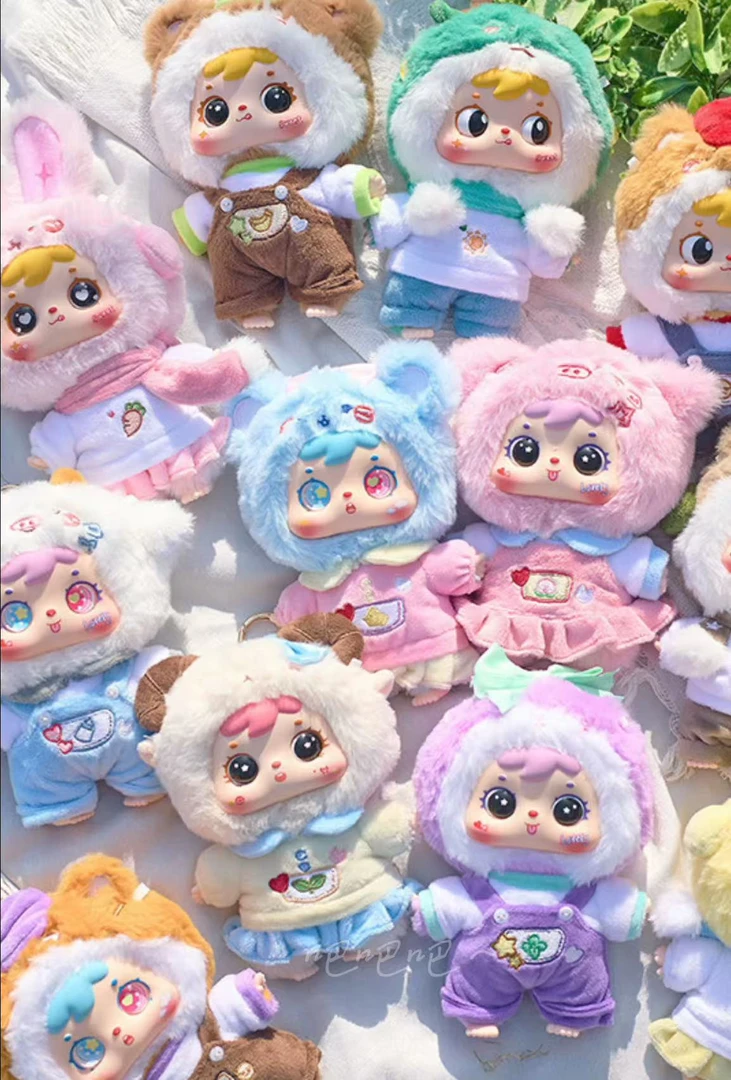 三小毛十二生肖毛绒盲盒软萌装饰品女生礼物