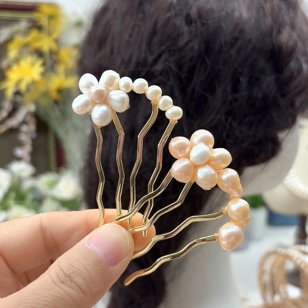 未镶嵌淡水珍珠发饰