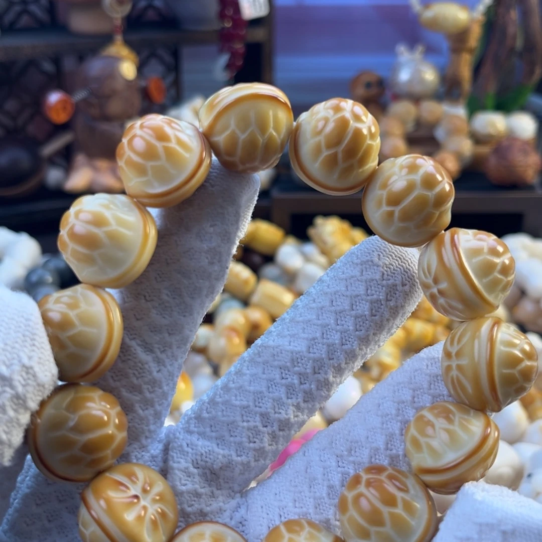 手串菩提根/象牙果-富甲一方小黄金甲-越来越旺