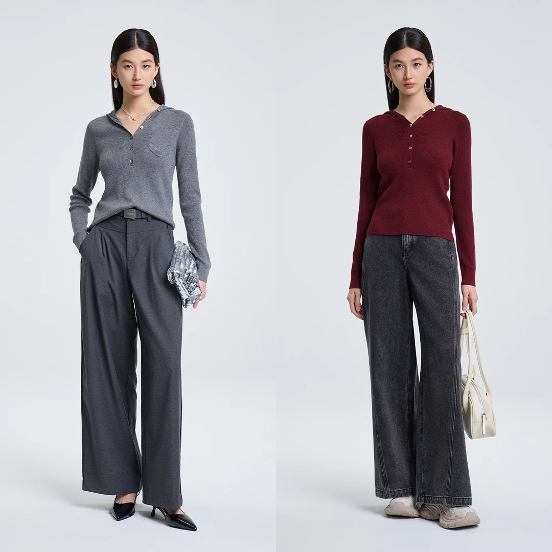 2026春ETC新款休闲时尚针织衫女1B792