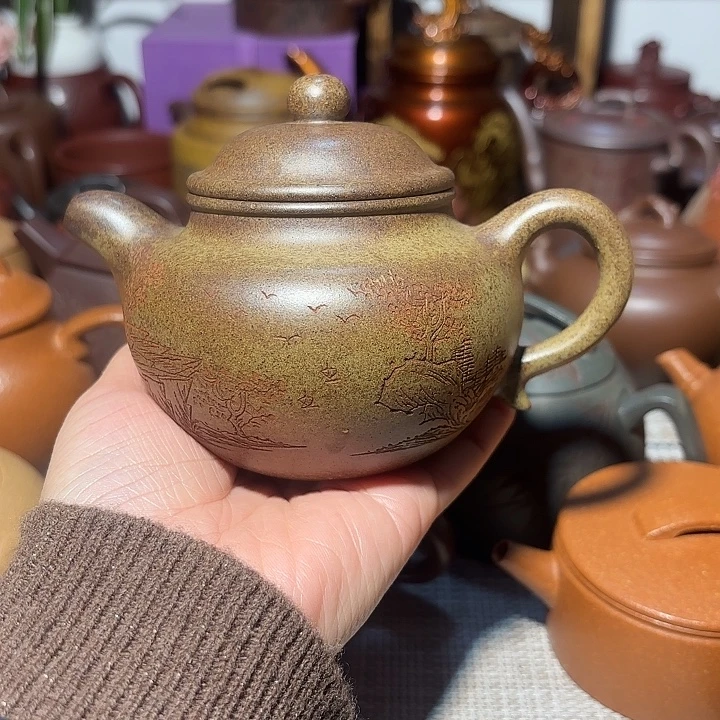 紫砂茶壶原矿宜兴紫砂