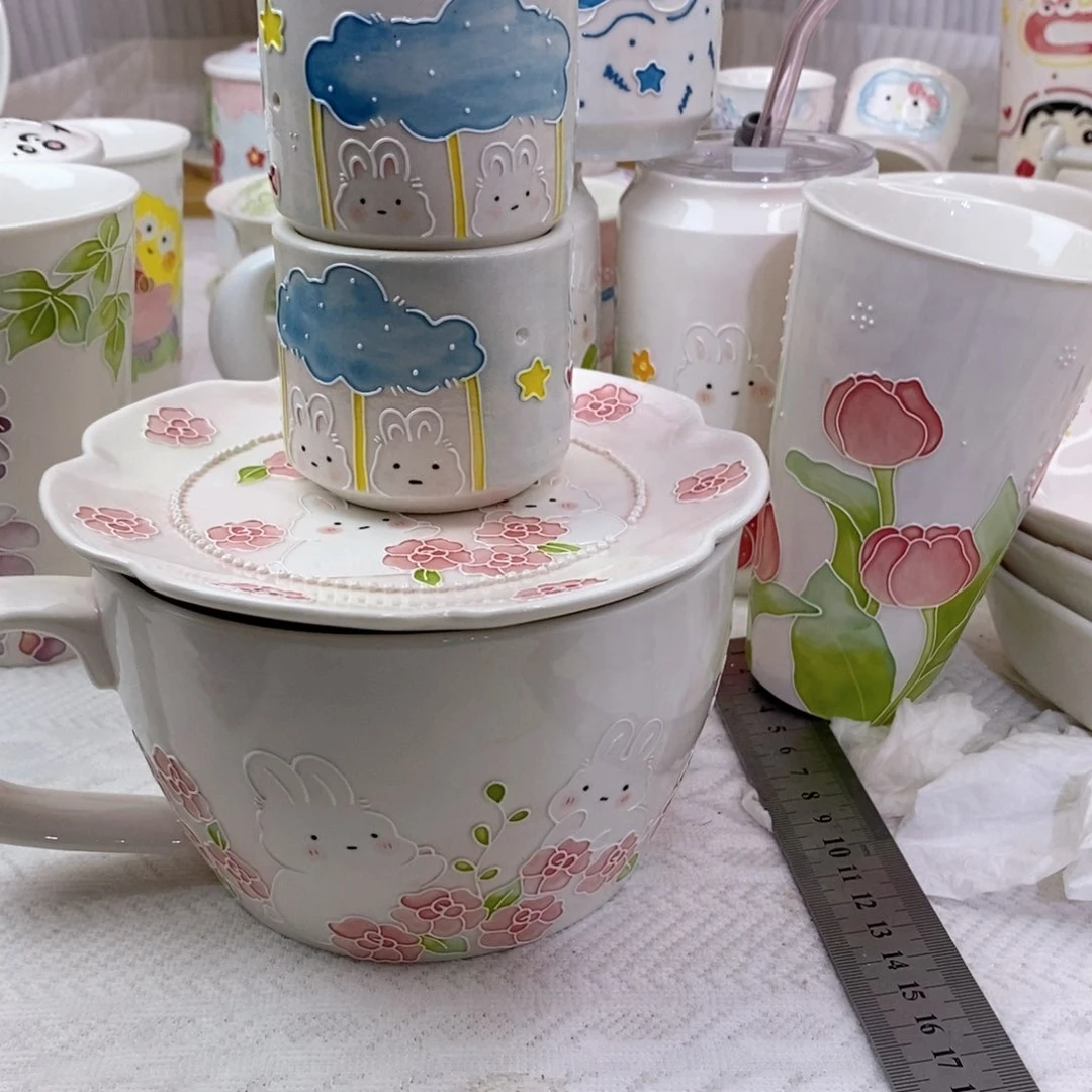 手绘手工制作陶瓷128瑕疵波*?