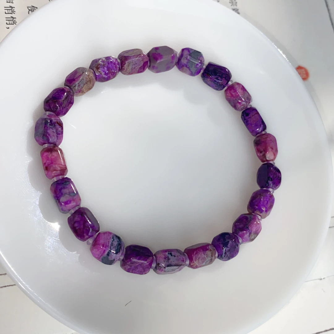 S-舒俱来果酱桃红手串-BSL64955（多样性发货）