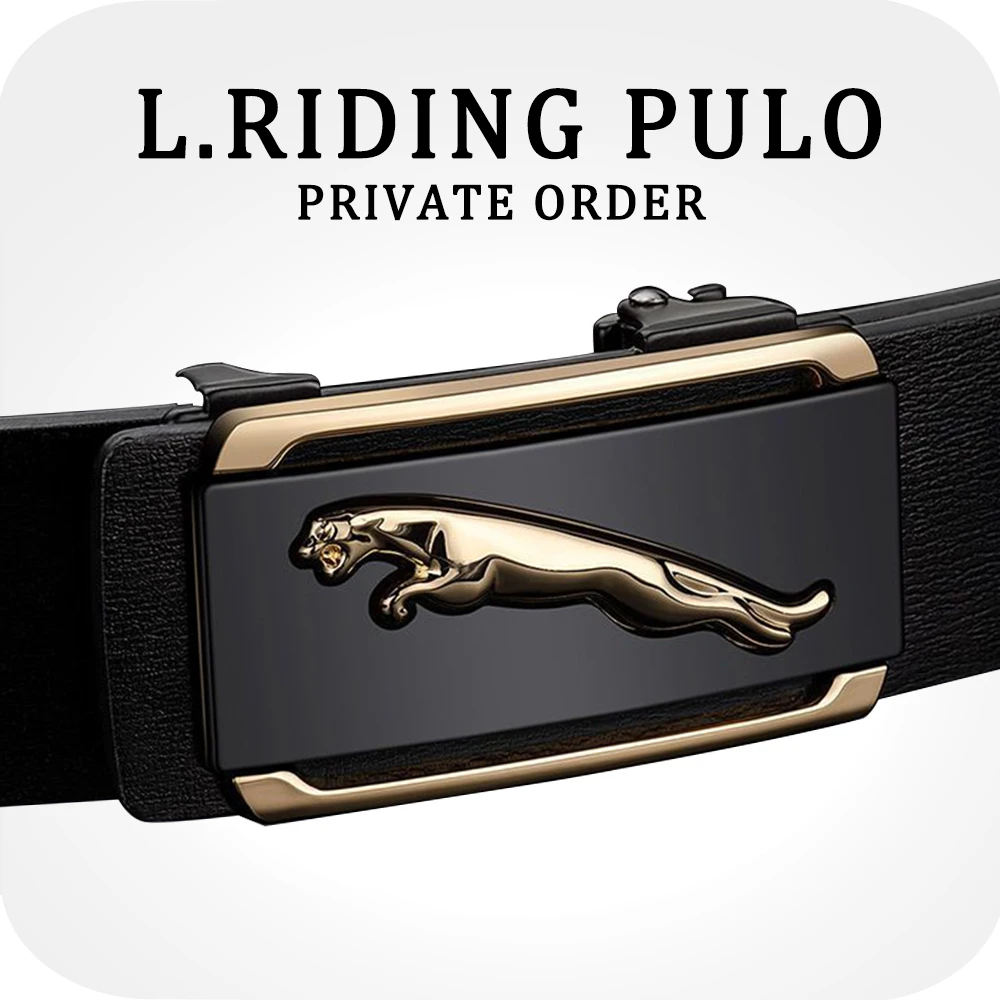 保罗轻奢POLO时尚腰带经典男士男款皮带自动扣商务百搭时尚裤带