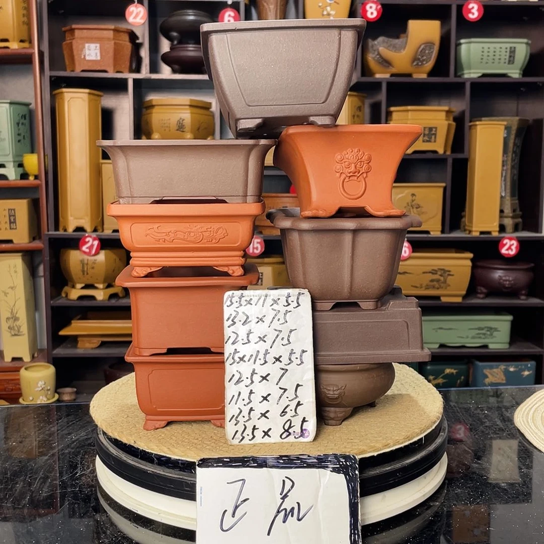 D-盆尚好紫砂花盆