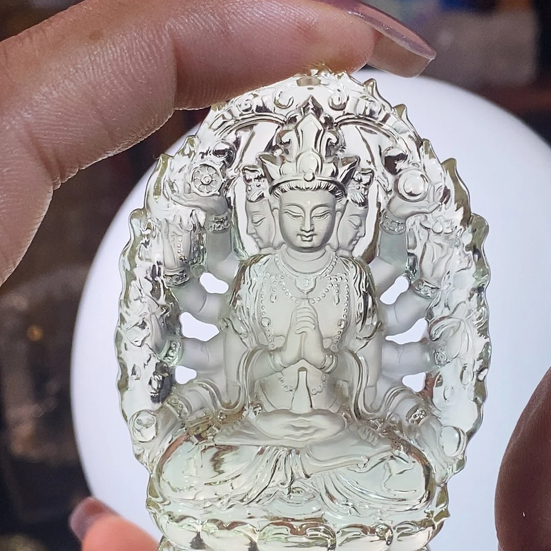 沙***斯水晶颈饰未镶嵌吊坠