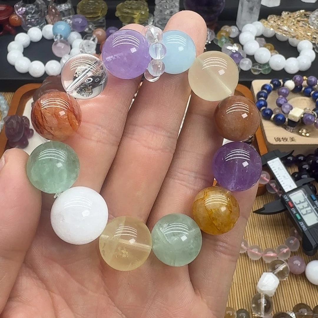 手链银S925镶嵌水晶