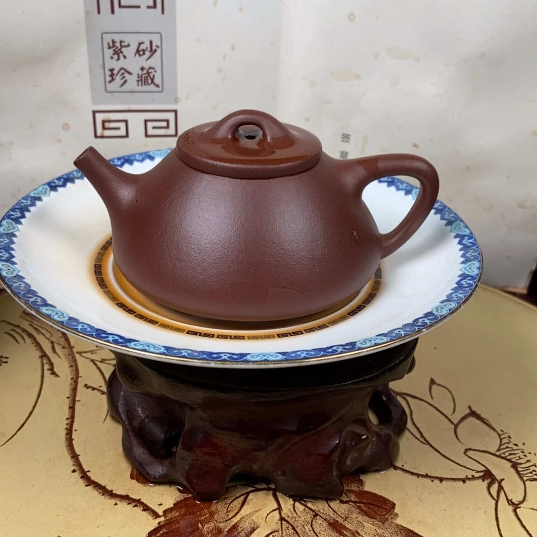 紫砂茶壶五号井底槽清老母亲制作容量微瑕150