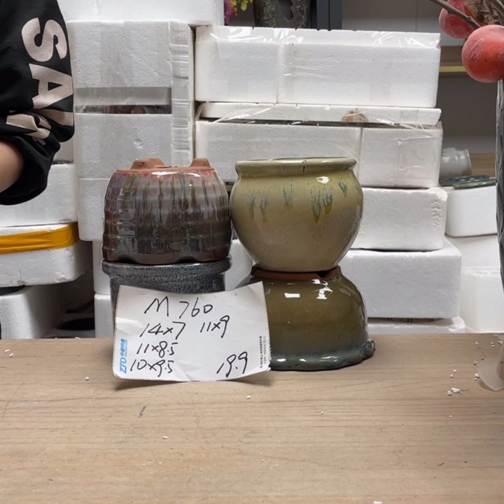 粗陶多肉花盆微瑕760