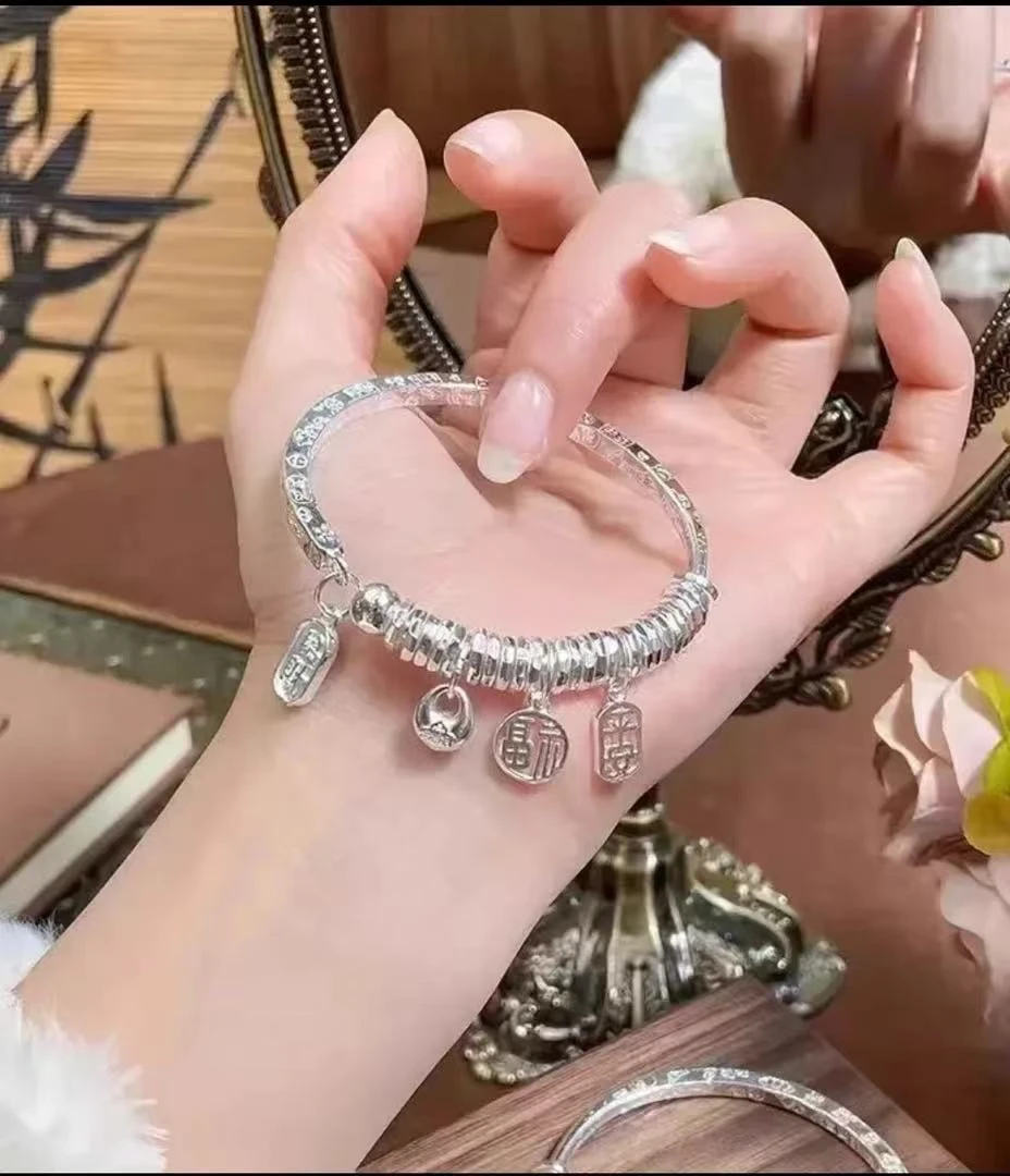 999.9银招财福盘缠