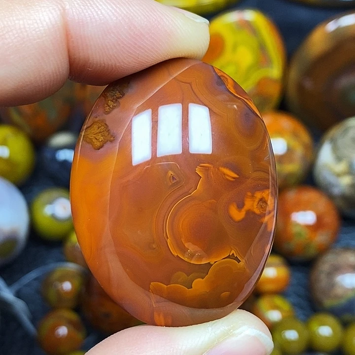 玛瑙/玉髓未镶嵌颈饰