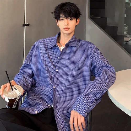 衬衣女上衣洋气格子美式少年感新款港风韩版衬衫时尚春秋CS16-P58