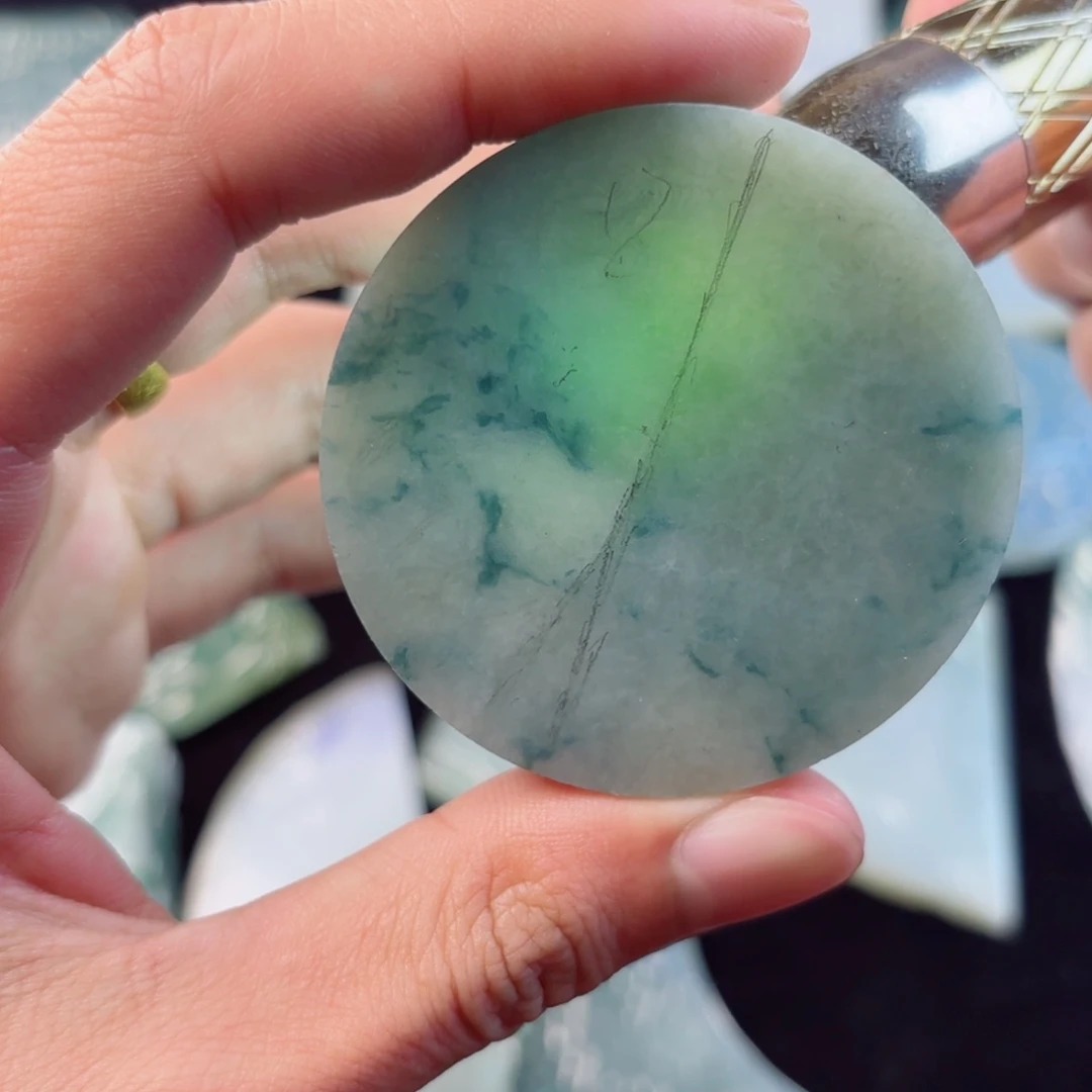 翡翠裸石天然缅甸翡翠A货