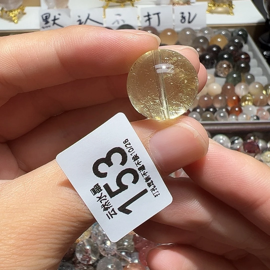 水晶未镶嵌珠宝半成品