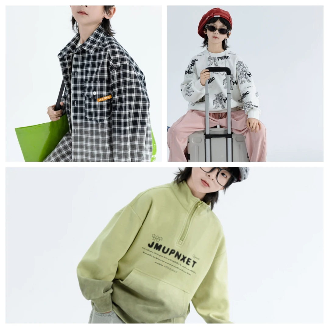 男宝儿童时尚百搭休闲外套，卫衣，毛衣，最后一批，尺码不全