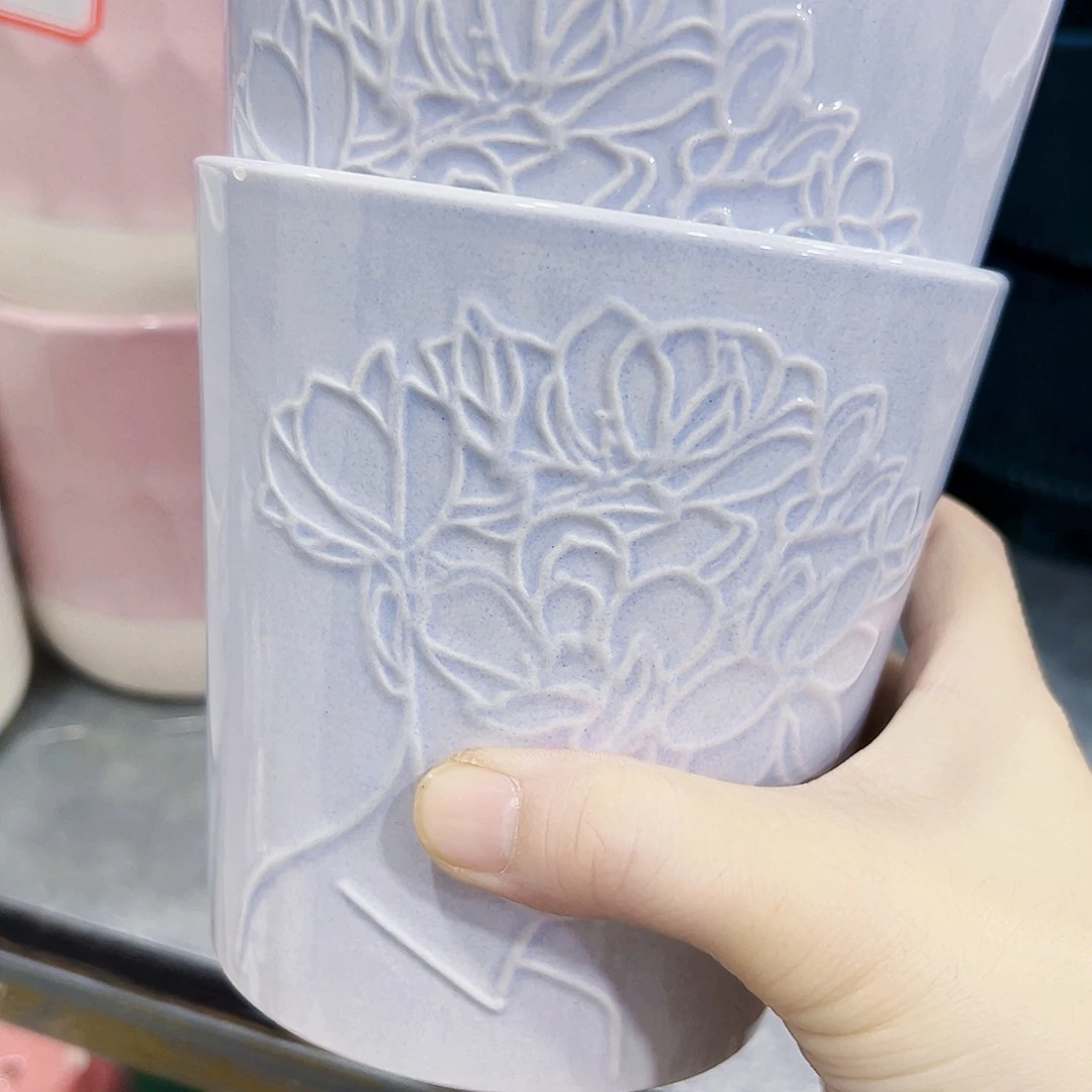 外贸尾单陶瓷花盆凑单10米包邮