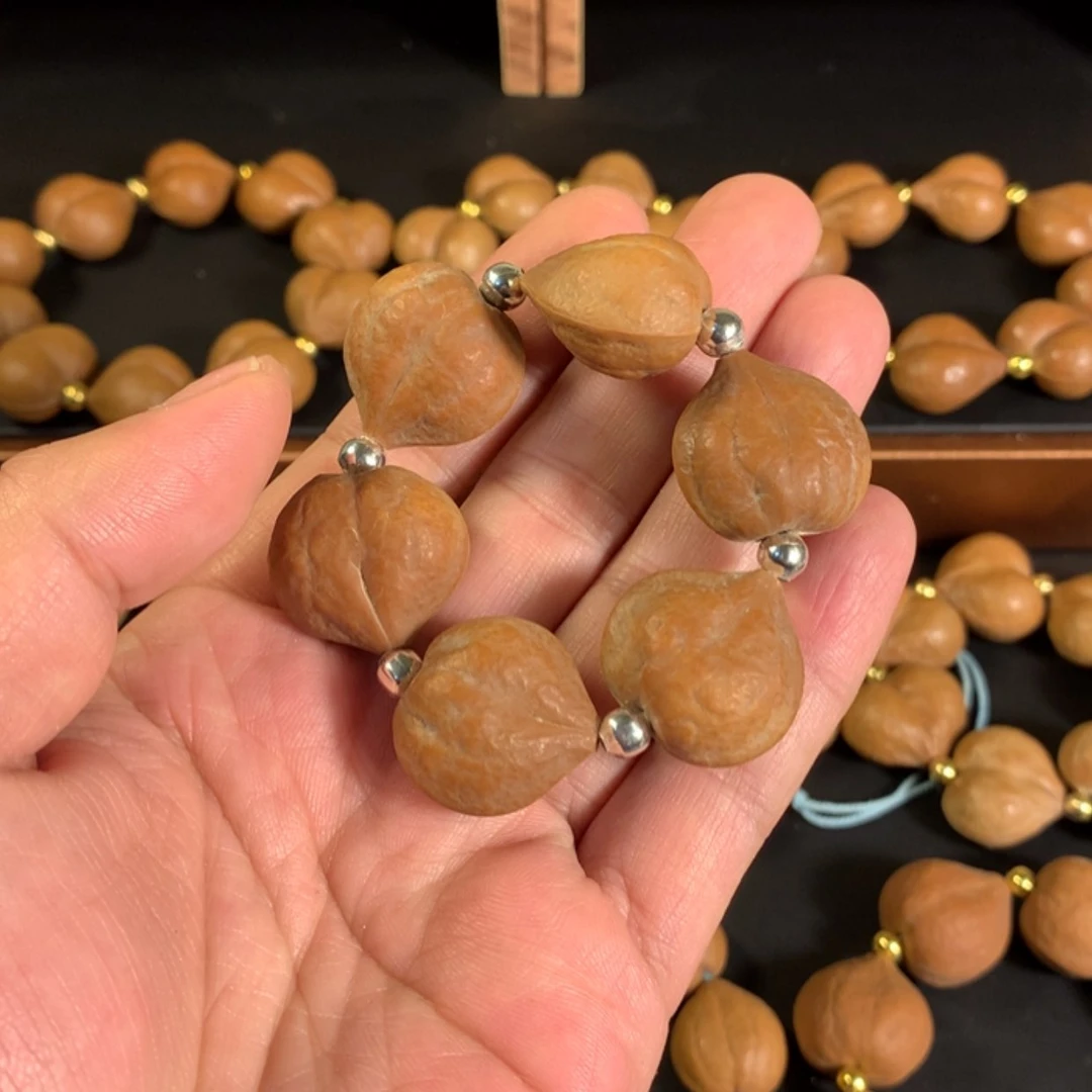 【闪购商品】手串桃核微***淡