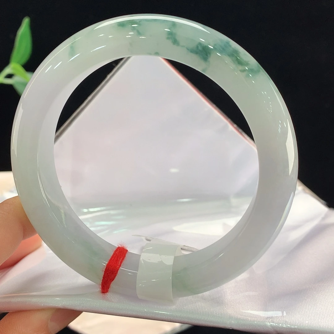 翡翠未镶嵌手镯0036