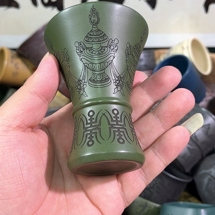 茶杯紫砂全手工紫砂主人杯