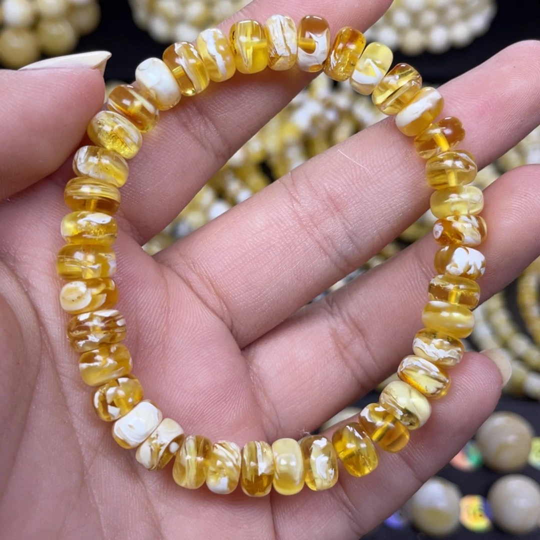 蜜蜡未镶嵌珠宝奇石7.6m