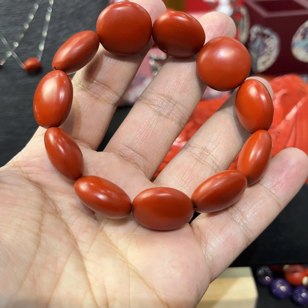 买****山扬州漆器厂大漆手串