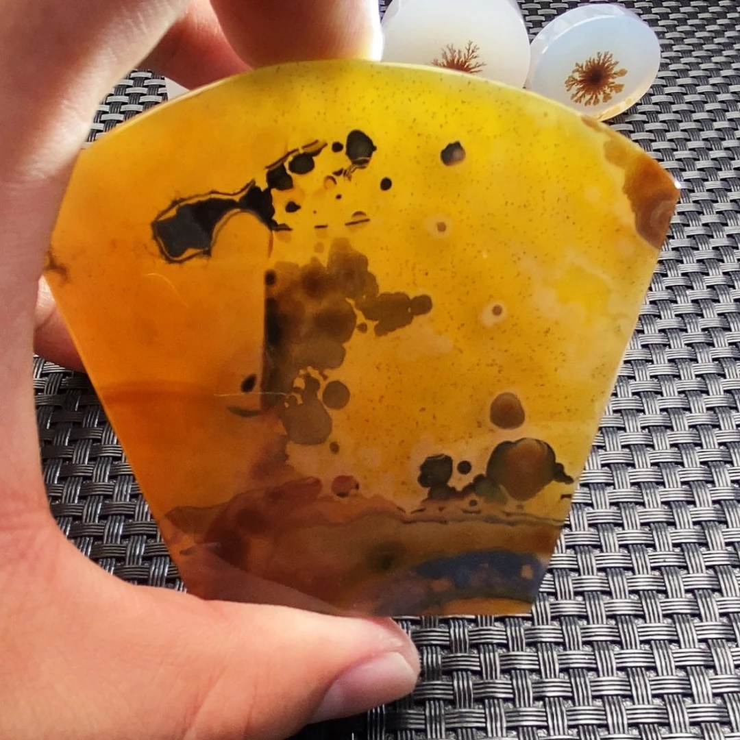 诗***～玛瑙/玉髓未镶嵌吊坠(不含链)