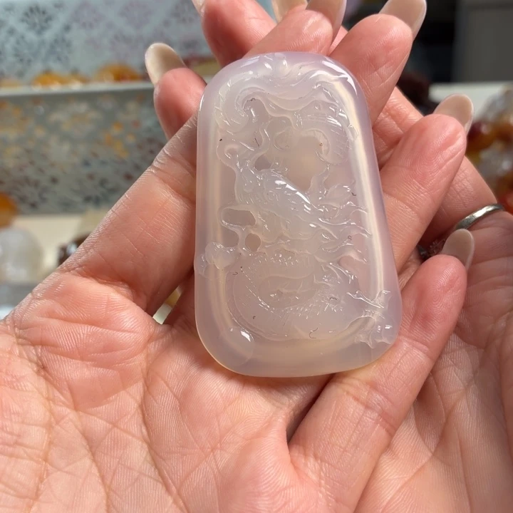 玛瑙/玉髓未镶嵌吊坠(不含链)