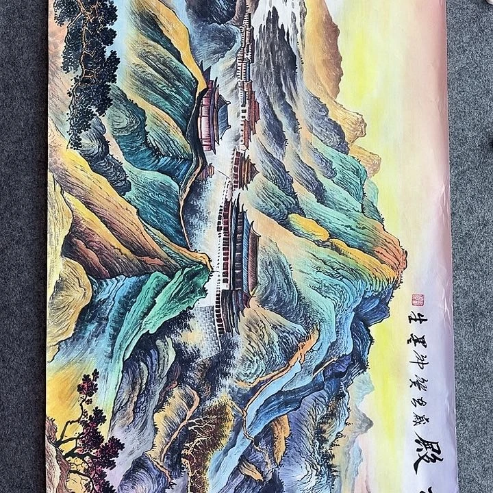 鲁岳美术艺术作品2