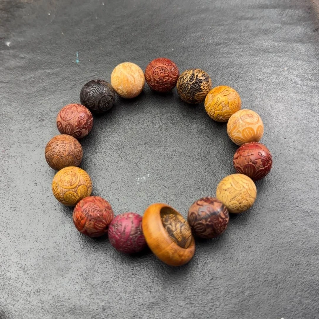 金刚菩提吊坠多宝串