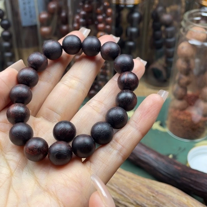 降真香手串/手链海南十亩香1.2单圈沉水