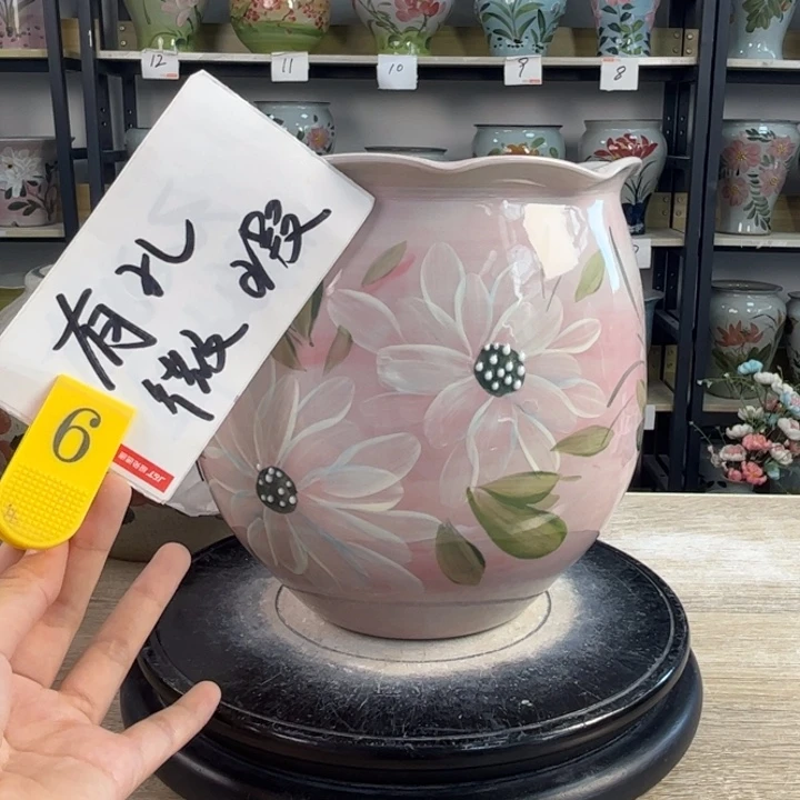 罐1tc景德镇陶瓷花盆